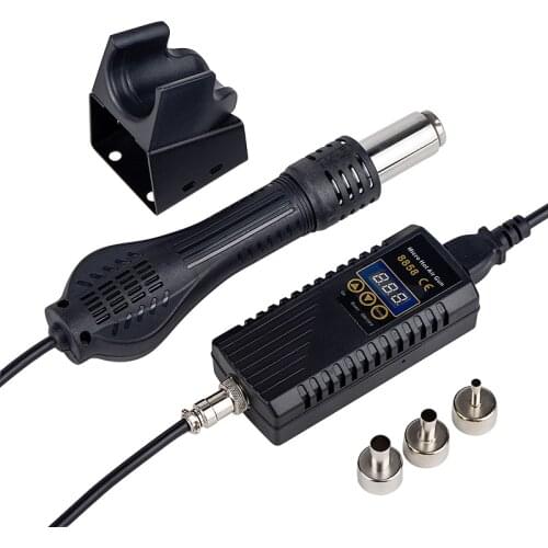 JCD 8858 Hot Air Gun Portable Digital Soldering Station LED BGA Rework Solder Station Hot Air Blower Heat Gun Desoldering tools