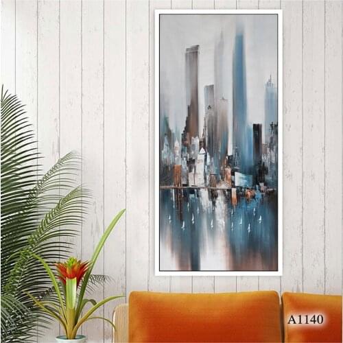 Modern Landscape Oil Painting on Canvas HD Print Paintings Home Decor Wall Art Picture for Living room Unframed 60x120cm