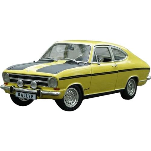 Diecast 1/18 Scale OPELOPEL KADETTB RALLYE 1900 Alloy Simulation Car Model Collectible Decoration Gift Toys for Boys