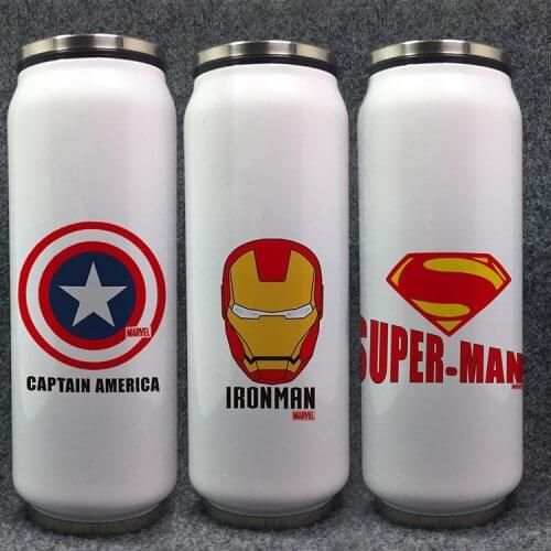 500ML Disney Cartoon Anime Figures Mug Stainless Steel Vacuum Hydro Flask Cup Coffee Tumbler Insulated Cup Sport Water Bottle