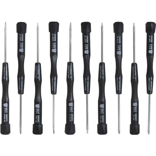 Bst-8800c 10 in 1 Philips magnetic Pentagon tri-wing Torx screwdriver combination repair tool mobile phone iPhone