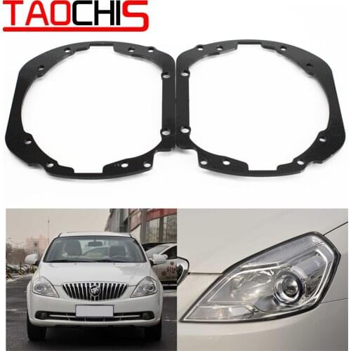 Taochis Car Styling frame adapter module set DIY Bracket Holder for Buick EXCELLE 2013 Hella 3r 5 Projector lens