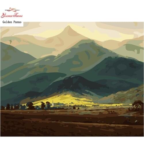 Golden Panno,Needlework,DIY Cross stitch,Sets For Embroidery kit 14ct unprinted mountain cross-Stitching,christmas 1011