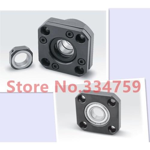 NEW FK15 FF15 Support Unit for Ball Screw SFU2005 SFU2010 SFU2004 set :1 pc FK15 Fixed Side +1 pc FF15 Floated Side