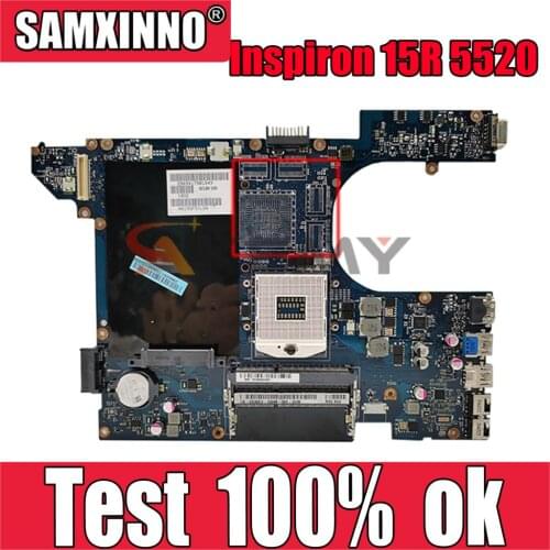 Original Laptop motherboard For DELL Inspiron 15R 5520 3560 7520 HM77 Mainboard CN-0N35X3 0N35X3 QCL00 LA-8241P SLJ8C