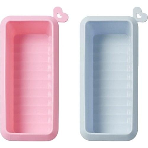 Rectangle Silicone Baking Pan Cake Mold Mousse Toast Bread Loaf Mould Tray Kitchen Non-stick Baking Tools