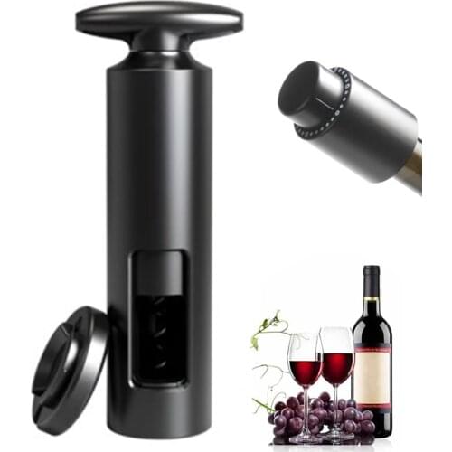 Wine Opener Multi-Function Zinc Alloy Creative Openers Wine Corkscrew With Foil Cutter Household Kitchen Gadgets Accessories