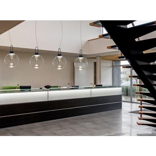 Modern Pendant Light Silver Gold Glass Ball Hanging Lamp Hanglamp Kitchen Light Fixture Dining Living Room Luminaire hanging