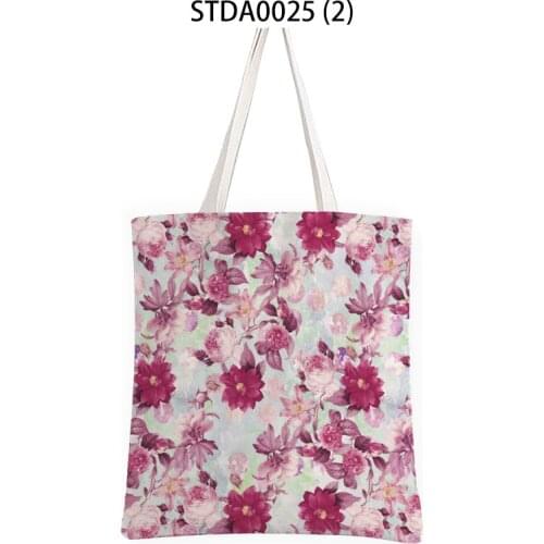 Flower pattern Shopper bag Shopper Makeup bag Organizer Womens cosmetic bag organizer Beach bag organizer for cosmetics travel
