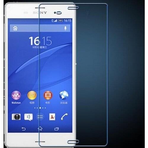 For verre trempe screen saver protector 0.3mm HD 9H tempered glass ecran protecteur guard for sony z1 z2 z3 m2 m4 e4 SONY