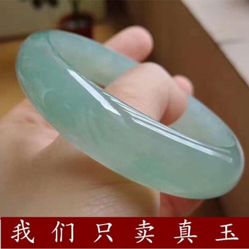 Natural jade A jadeite green jade bangle bangles for woman real jade bracelets natural jade stone for woman bracelets jewelry