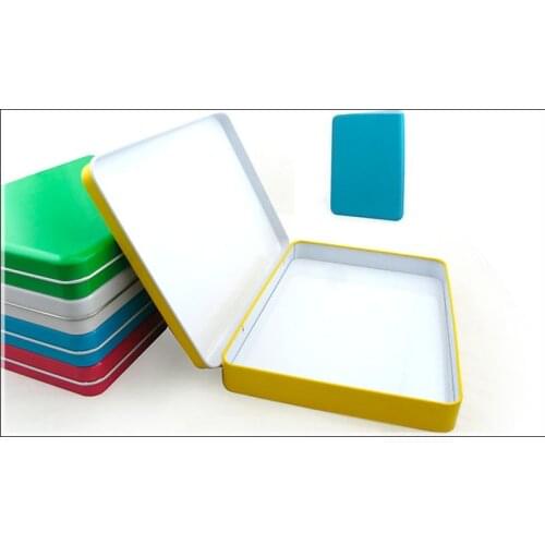 New Color storage tin box 8 inch tablet computer protective case E-book box A5 stationery storage tin box