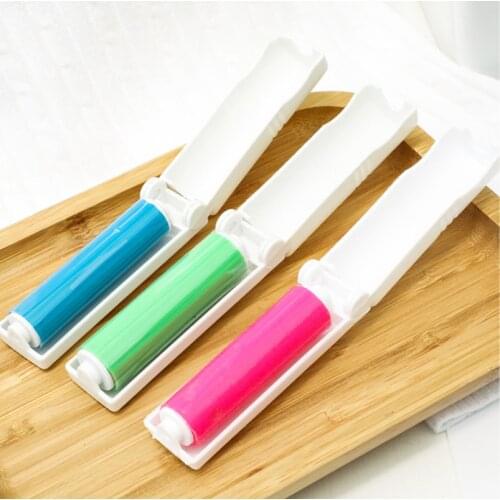 1PC Reusable Washable Lint Roller Dust Cleaner Sticking Roller for Clothes Pet Hair Cleaning Household Portable Dust Wiper Tools