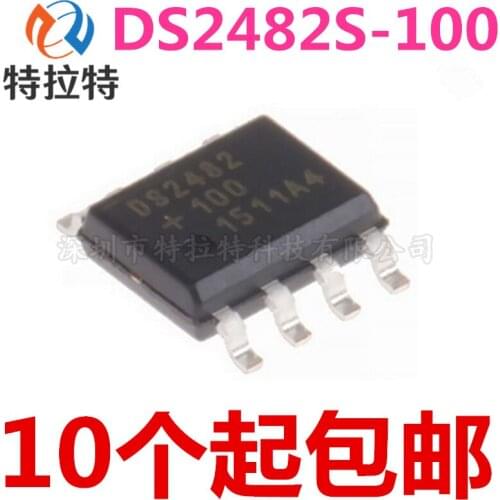 2pcs/lot DS2482 SOP8 DS2482S-100 SOP DS2482S SOP-8 DS2482S-100+T&R