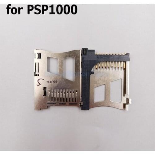 10pcs Memory Stick Slot Memory Card Socket Replacement For PSP 1000 PSP1000 Memory Card Plug Connector Memory Card Holder