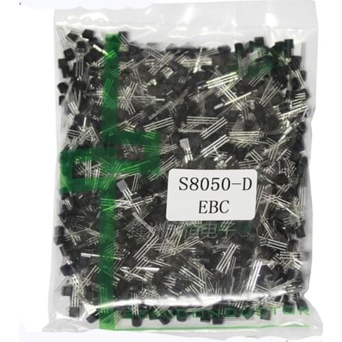 100PCS Plug-In Transistor S8050 SS8050 S8550 SS8550 NPN/PNP Power Transistor