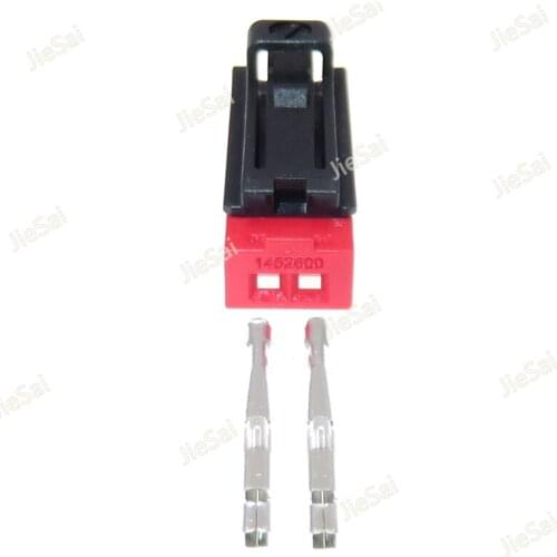 2 Pin 1452599-1 1452600 Auto Electric Wire Cable Harness Connector 0.6 Series Automobile Unsealed Socket