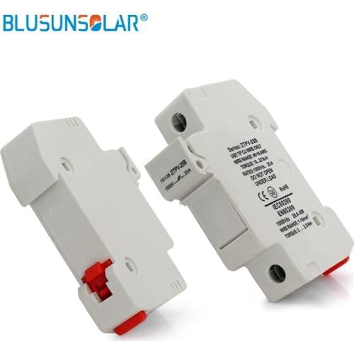 20 Pieces High Quality Solar PV Fuse Holders Fuse Link for PV Fuse Fusible 1000V DC Waterproof