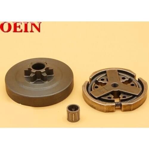 3/8 Clutch Drum & Clutch & Needle Bearing Fit for Chinese Chainsaw 3800 38CC Spare Parts