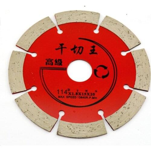 4.5" Diamond Saw Balde Bore Hole 20mm Cutting Blades For granite,marble,tile,bricks