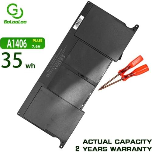 Golooloo A1406 Laptop Battery for Apple MacBook Air 11" A1370 2011 Version A1465 (2012-2015 )Version