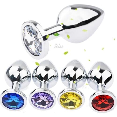 Anal Ball Amplifier Metal Ball Bullet Shape Stainless Steel Prostate Massager Insert Ass Male and Female Sex Toys Adult Products
