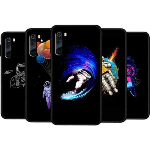 Designer Astronaut Phone Case For Xiaomi Redmi 4X 7A 5 Plus 6 6A 7 8 8A 9 Note 4 8 T 9 Pro Fundas