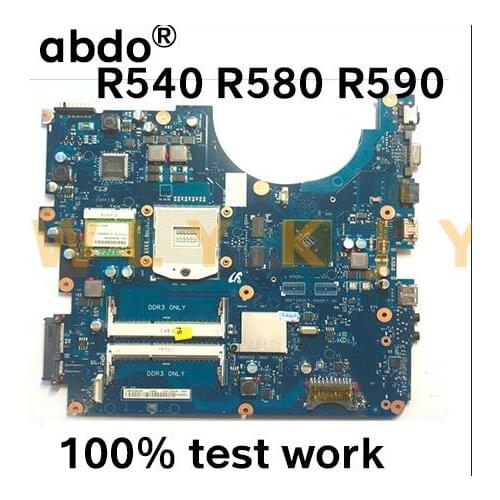 For Samsung R540 R580 R590 R528 notebook motherboard BA92-6514B BA92-06514A PGA989 HM55 GPU GT310M 100% test work