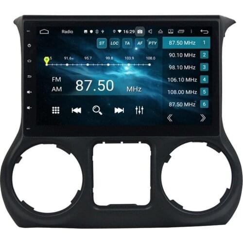 DSP 4gb+64gb PX6 Android 10 Car Stereo Radio DVD GPS for Jeep Wrangler 2011-2016 Bluetooth 5.0 WIFI Car Multimedia Player