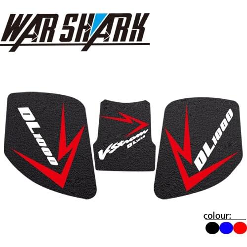 For SUZUKI V-Strom DL1000 DL 1000 2017-2019 Motorcycle Fuel Tank Traction Pad Leather Side Air Knee Sticker 3m Non-Slip Design