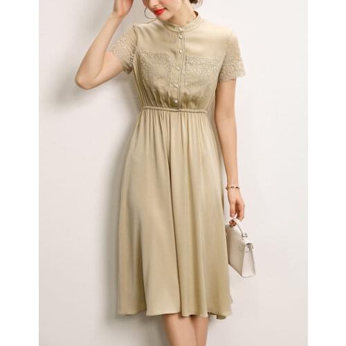 Летние платья с кружевом L-hikari China At AliExpress