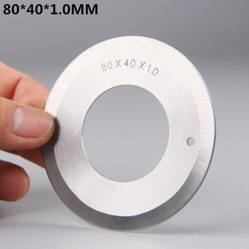 10pcs/Lot 80MM leather cutting knife,round knife for cutting machine