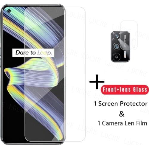 Clear Glass For Realme X7 Max 5G Screen Protector Film For Realme X7 Max 5G Tempered Glass Protective Film For Realme X7 Max 5G