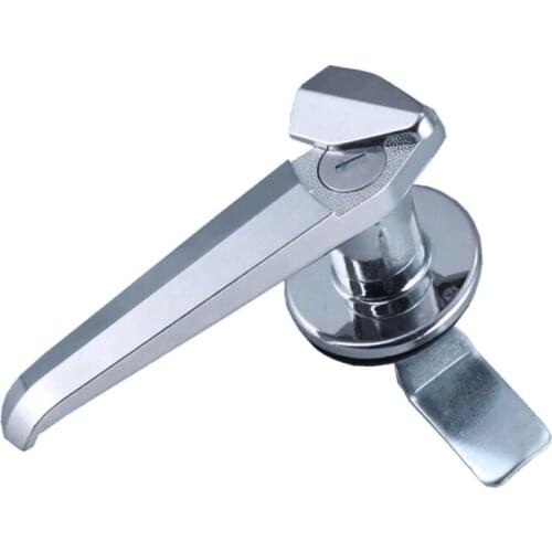 Free shipping fire cabinet knob lock distribution cabinet door switchgear door knob pull lock industrial box lock Control handle