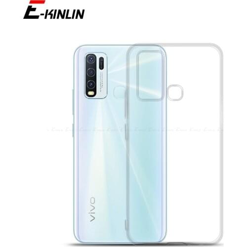 Ultra Thin Slim Clear Soft Protective TPU Case For VIVO Y20 Y20s Y20i Y30 Y30i Y31 Silicone Back Phone Cover
