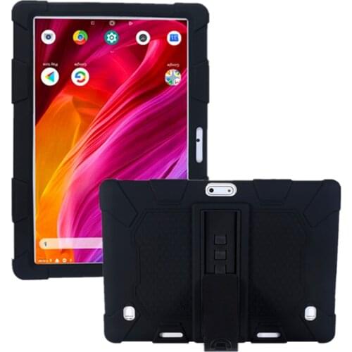 Funda Tablet 10.1 Universal Case Soft Silicone for 10 10.1 inch Android Tablet PC Soft Shockproof Cover Case L 9.44in W 6.69inch