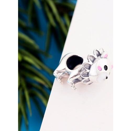 Fit Original Pandora Charm Bracelet 925 Sterling Silver Lovely Lion With Strength and Wisdom Bead For Making Women Berloque 2021