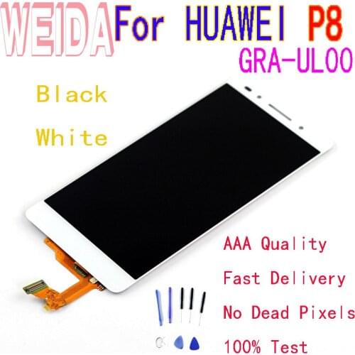 5.2 Inch For HUAWEI P8 GRA-UL00 LCD Display Touch Screen Digitizer Assembly Without Frame with free tool
