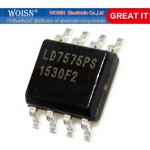 10PCS LD7575PS LD7575 SOP8 SOP SMD In Stock