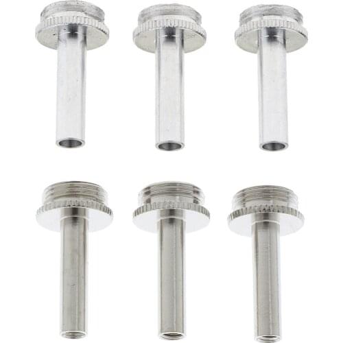 3 Pcs Metal Trumpet Connecting Rod Piston Valve Brass Instruments for Trumpet Accessory