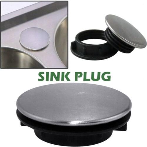 4pcs 36mm Metal Sink Hole Cover Lid Basin Sink Tap Faucet Hole Blanking Plug Replacement Stopper Bathroom Hardware