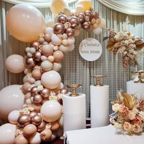 5"10"18"36 Skin Color Balloons Latex Balloon for Birthday Party Decoration Baby Shower Supplies Wedding Ceremony Balloon