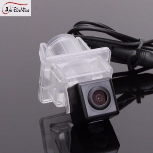 JanDeNing HD CCD Car Rear View Backup Reverse Camera/License Plate Light OEM For Mercedes Benz E Class W212 W207 C207 2010-2015
