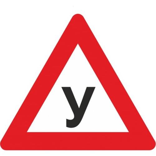 B-0014# STUDENT DRIVING Printed Self-adhesive Decal Car Sticker Waterproof Auto Decors on Bumper Rear Window