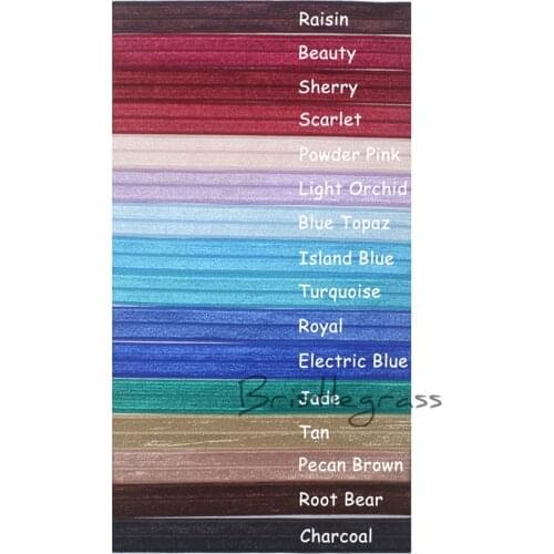 BRISTLEGRASS 5 Yard 5/8" 15mm Solid Shiny FOE Fold Over Elastics Spandex Satin Band Kids Hair Tie Headband Lace Trim Tutu Sewing