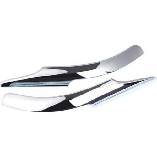 For Jeep Compass 2017-2020 ABS Chrome Exterior Rear View Mirror Decor Strip Trim