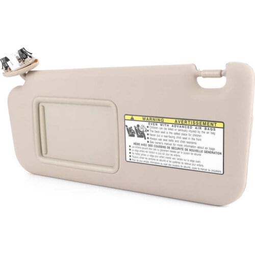 Car sun shade oto aksesuar Driver Front Left Side Sun Visor Car Parts Replacement 74320‑42501‑A1 Fit for RAV4 06‑13 car