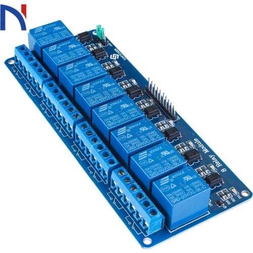 DC 5V 8 Channel Relay Module DC5V Low Level for SCM Household Appliance Control for arduino Raspberry Pi DIY Kit
