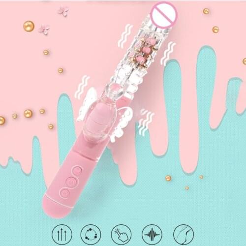 Sex deldo toys vibrating dildos erotic Ball Rod Balls 12 Speeds Waterproof Wireless Remote Control Butterfly Vibration