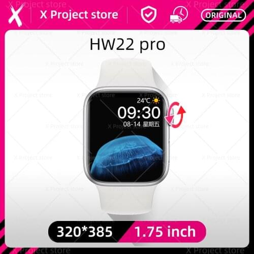Original HW22 pro Smart Watch men 1.75 inch Split screen custom dial Bluetooth call 44mmn women smartwatch PK iwo13 iwo14 HW12